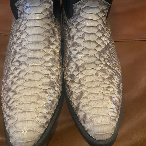 Laredo Key West Python Cowboy Boots 12D - Picture 6 of 12